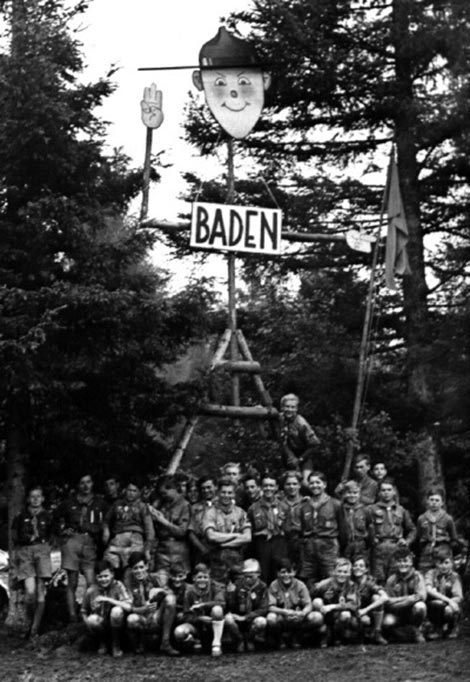 Der Trupp Baden im Unterlager Niederösterreich